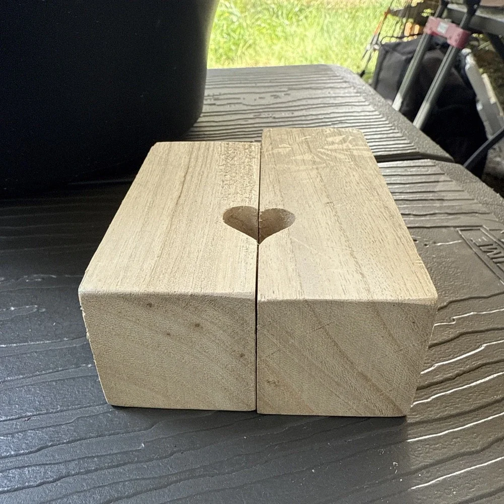 Wooden Votive Candle Holders Gift for Husband & Wife Anniversary.